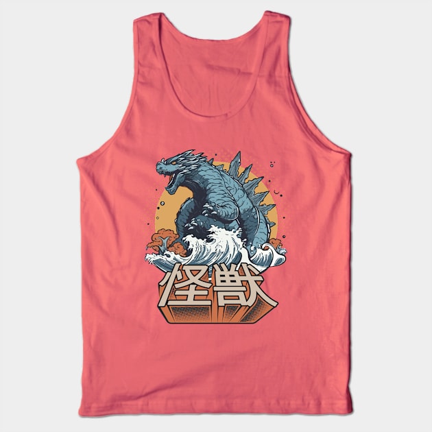 The Kaiju Tank Top by NineBlack